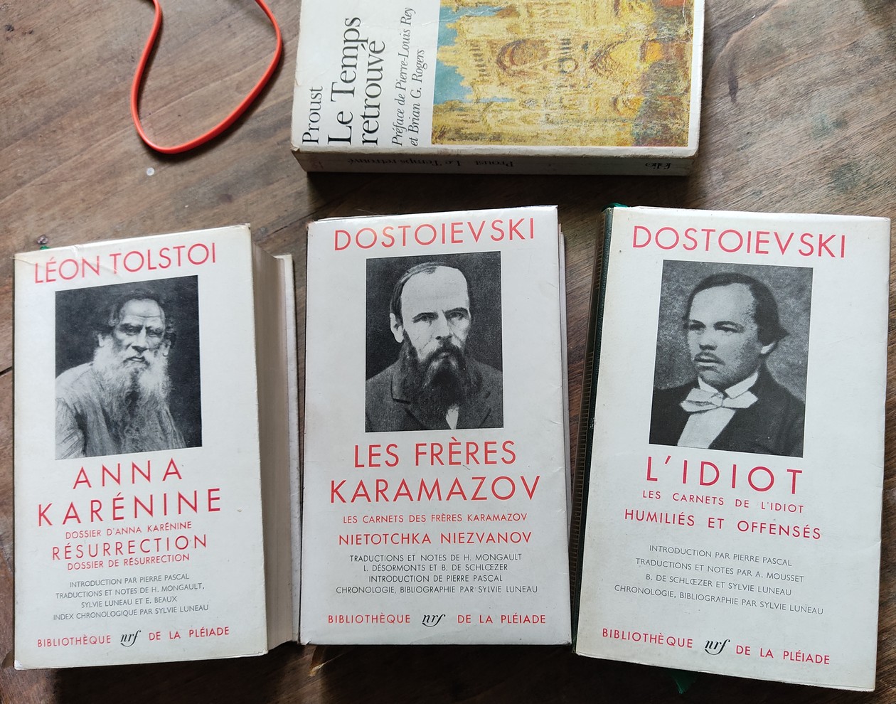 Anna Karénine, Les frères Karamazov, L'Idiot