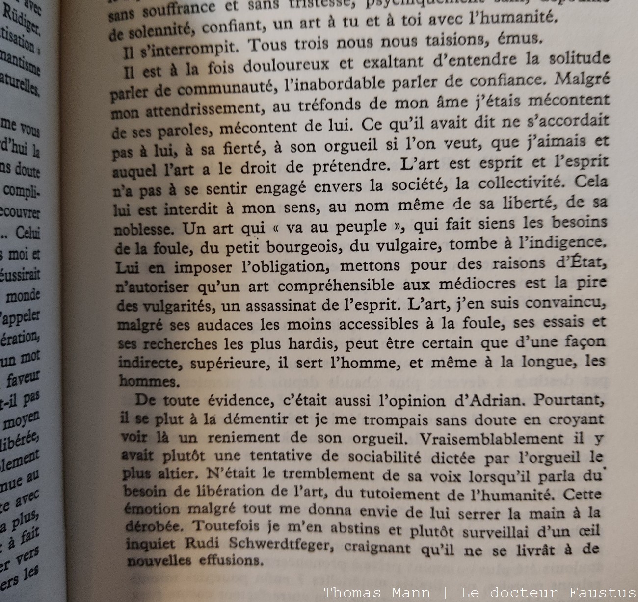 Thomas Mann : Le docteur Faustus